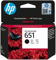 Inktcartridge HP C2P10A 651 zwart