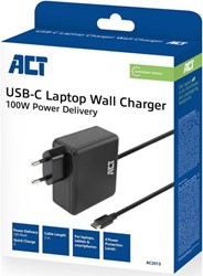 Laptoplader ACT USB-C 100W PD 2 meter