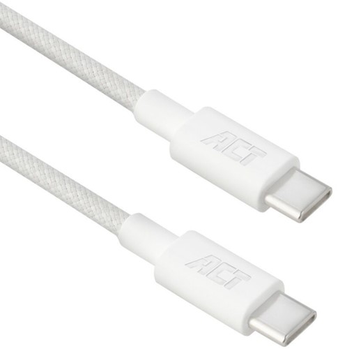 Kabel ACT 2.0 USB-C 60W 1 meter wit-2