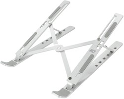 Laptopstandaard ACT inklapbaar 6 standen aluminium