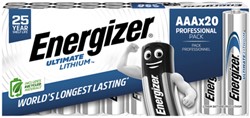 Batterij Energizer Ultimate Lithium 20x AAA