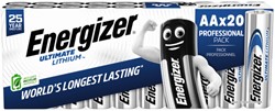 Batterij Energizer Ultimate Lithium 20x AA