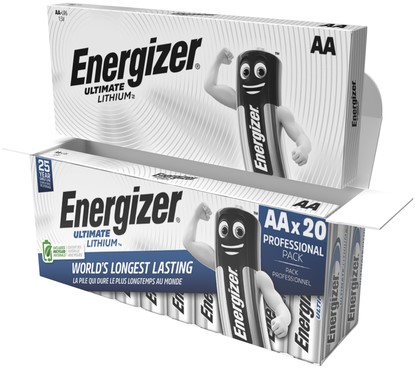Batterij Energizer Ultimate Lithium 20x AA-3