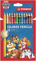 Kleurpotloden STABILO  PAW Patrol 12st