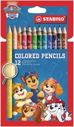 Kleurpotloden STABILO  PAW Patrol 12st
