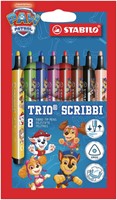 Viltstift STABILO Trio Scribbi  PAW Patrol 8st