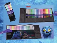 Viltstift STABILO Pen 68 K-Pop rollerset Demon Hunters assorti 25st-2