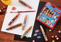 Kleurpotloden STABILO woody 3 in 1 Paw Patrol + slijper 6st-2