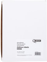Labeletiket Qbasic 99010 28x89mm adres wit 12 rollen-2