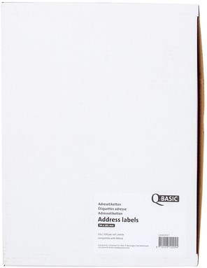 Labeletiket Qbasic 99014 54x101mm adres wit 12 rollen-2