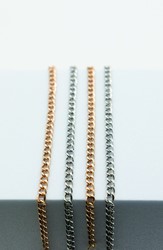 Brillenketting I Need You assorti goud en zilver 4 stuks