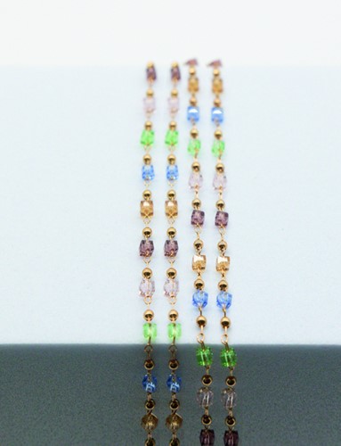 Brillenketting I Need You assorti multicolor 4 stuks