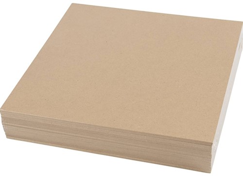 Masonite plaat Creativ Company 30x30x0,25cm 20 stuks