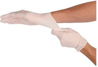 Handschoen CMT L latex poedervrij wit 100 stuks-1