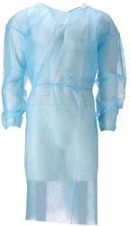 Isolatieschort CMT PP non woven 120x140cm blauw