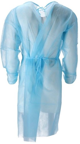 Isolatieschort CMT PP non woven 120x140cm blauw-3