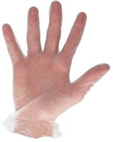 Handschoen CMT L vinyl poedervrij wit 100 stuks-2