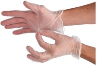 Handschoen CMT L vinyl poedervrij wit 100 stuks-2