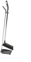 Stofblikset Vikan ErgoClean met veger  900mm grijs-3