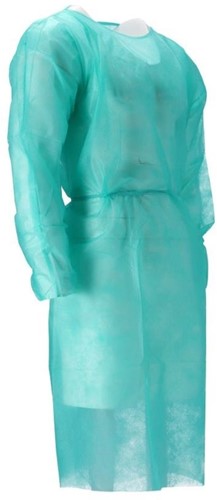 Isolatieschort CMT PP non woven 120x140cm groen-2