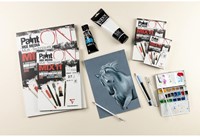 Mix Media Papier Clairefontaine 11 A4 Paint On 27 vel 250gram assorti-2