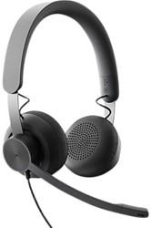 Headset Logitech Zone Wired zwart