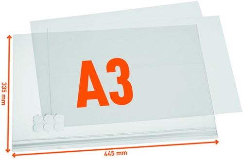 Infohoes Durable waterbestendig A3 zelfklevend-2