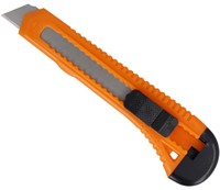 Snijmes Westcott Office 18mm met schuifsluiting oranje-2