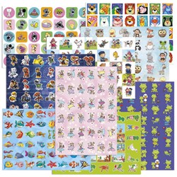 Belongingsstickermix De Stulp thema fantasie assorti