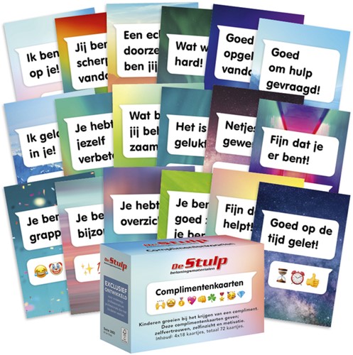 Complimentenkaarten De Stulp assorti