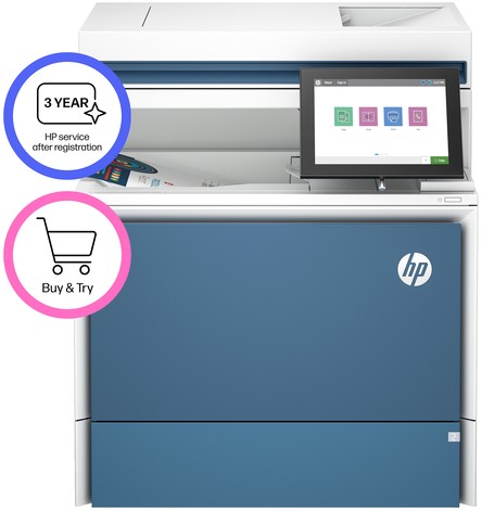 Multifunctional Printer HP Color LaserJet Enterprise MFP5800dn-2