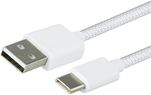 Kabel Green Mouse USB-A to USB-C data Woven 1m blisterverpakking-2