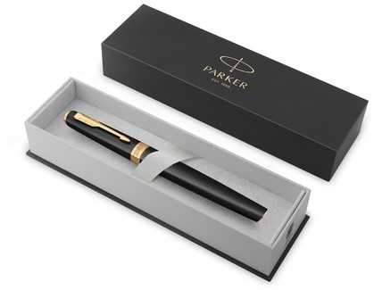 Vulpen Parker Meridian matt black GT medium-2