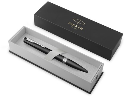 Balpen Parker Meridian matt black CT medium-2