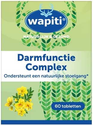 Tabletten Wapiti darmfunctie Complex 60 stuks