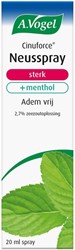 Neusspray A. Vogel Cinuforce menthol extra forte