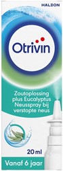 Neusspray Otrivin zoutoplossing eucalyptus 20ml