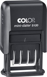 Datumstempel Colop Printer Mini S 120 Nederlands zwart