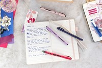 Rollerpen STABILO Worker+ Wildflower medium assorti-3