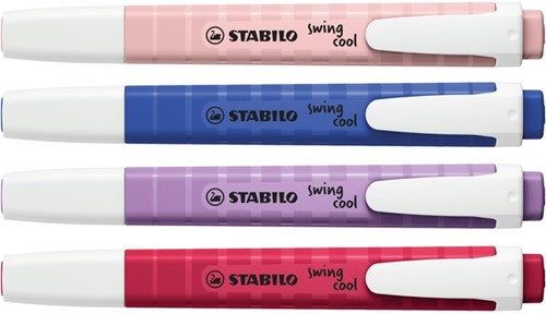 Markeerstift STABILO Swing cool Wldflower assorti-3