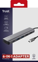 Adapter Trust Dalyx 6-in-1 USB-C-2