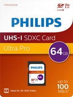 Geheugenkaart Philips Ultra Pro SDXC Class 10 UHS-I U3 64GB