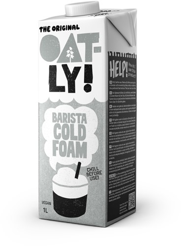 Topping Oatly Barista Cold Foam 1 liter