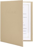 Menukaart Securit Signature A4 zand