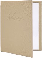 Menukaart Securit Signature A5 zand