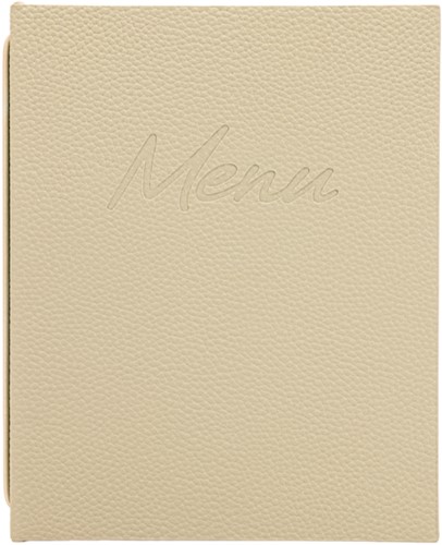 Menukaart Securit Signature A5 zand-2