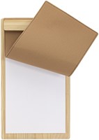 Menukaart Securit Signature klembord A45 licht hout bruin-3