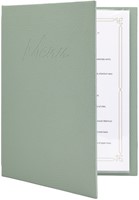 Menukaart Securit Signature A4 groen