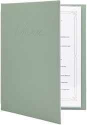 Menukaart Securit Signature A4 groen