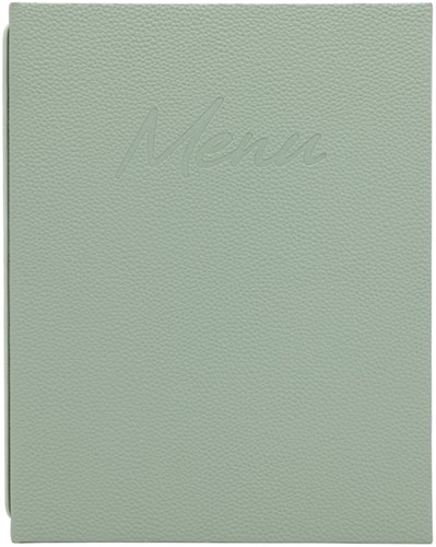 Menukaart Securit Signature A4 groen-2